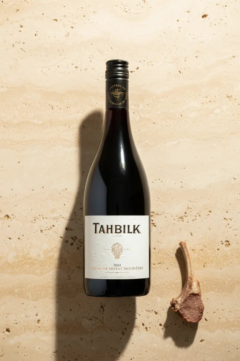 Tahbilk Estate Grenache Shiraz Mourvèdre 2024 750ml bottle of red wine from Nagambie Lakes