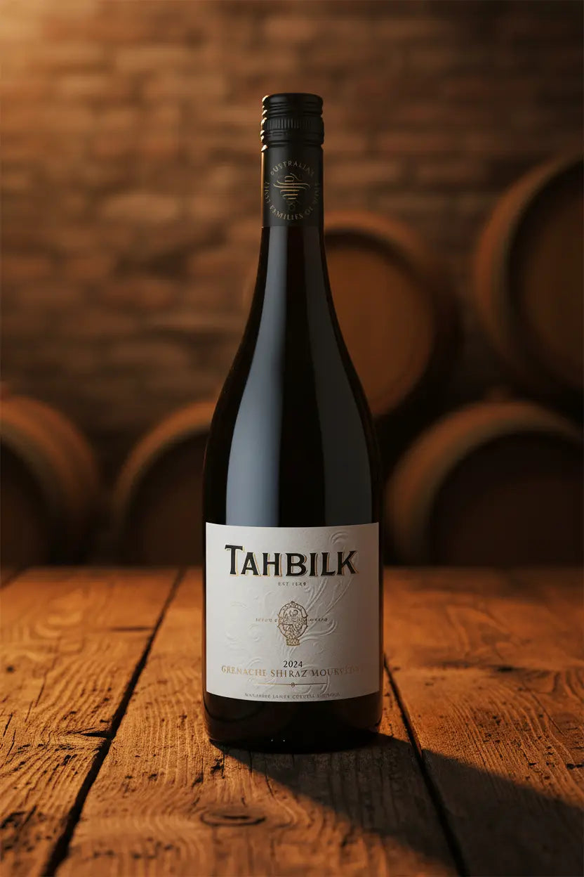 Tahbilk Estate Grenache Shiraz Mourvèdre 2024 750ml bottle of red wine from Nagambie Lakes
