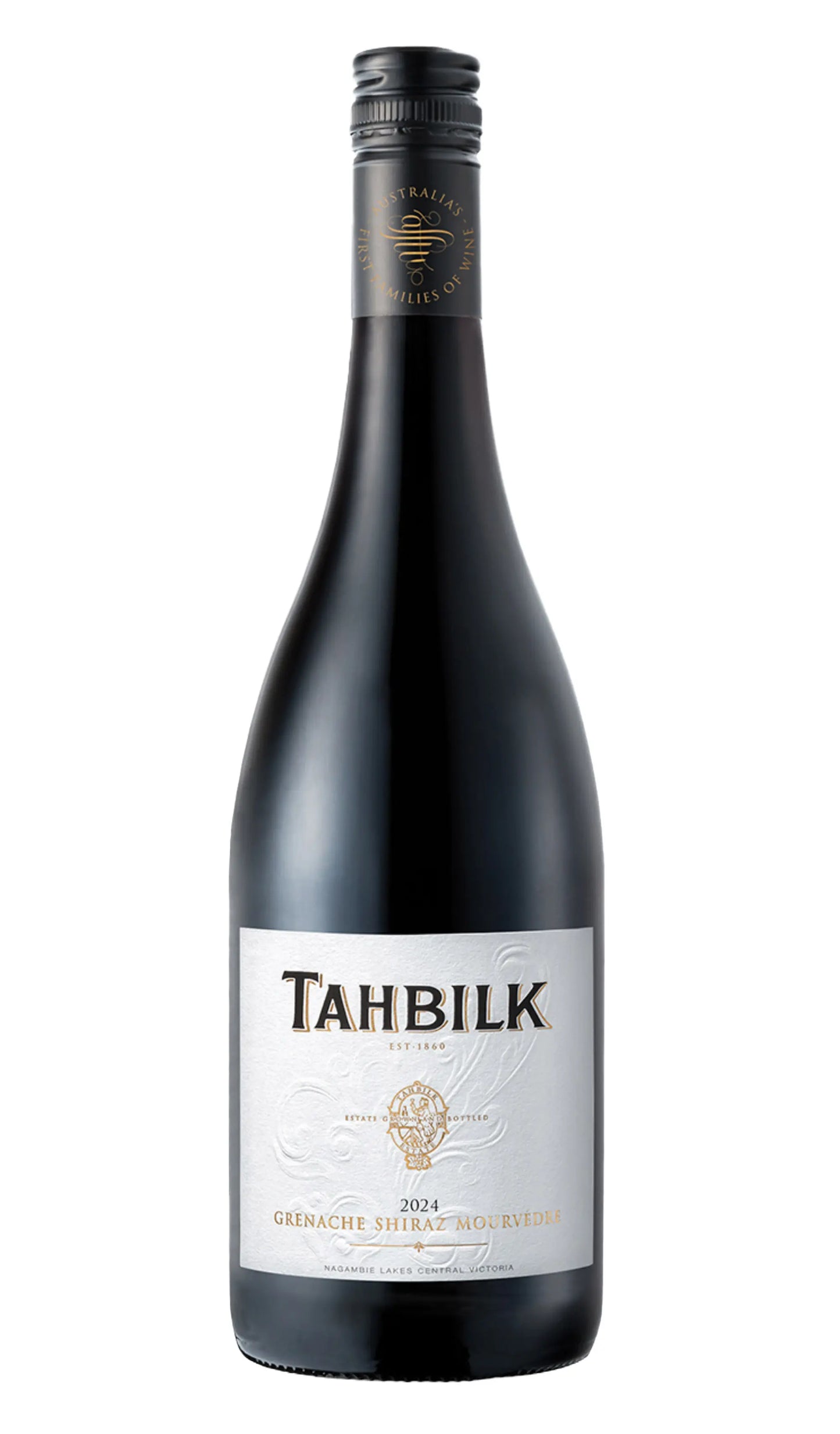 Tahbilk Estate Grenache Shiraz Mourvèdre 2024 750ml bottle of red wine from Nagambie Lakes
