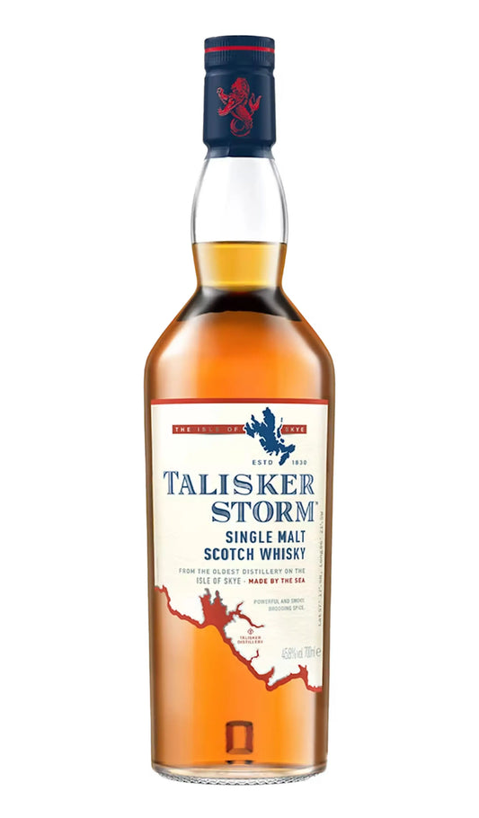 Talisker Storm Single Malt Scotch Whisky 700mL bottle from Isle of Skye, 45.8% ABV