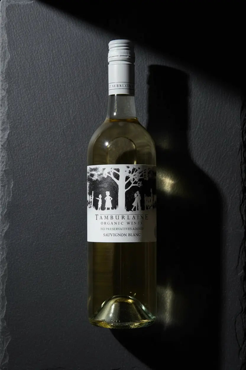 Tamburlaine Sauvignon Blanc 2026 Organic & No Added Preservatives 750ml bottle of wine.