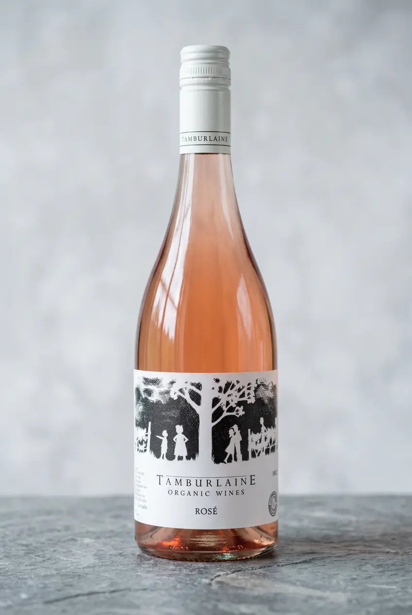 Tamburlaine Organic Vegan Rosé 2026 bottle – Wine Sellers Direct