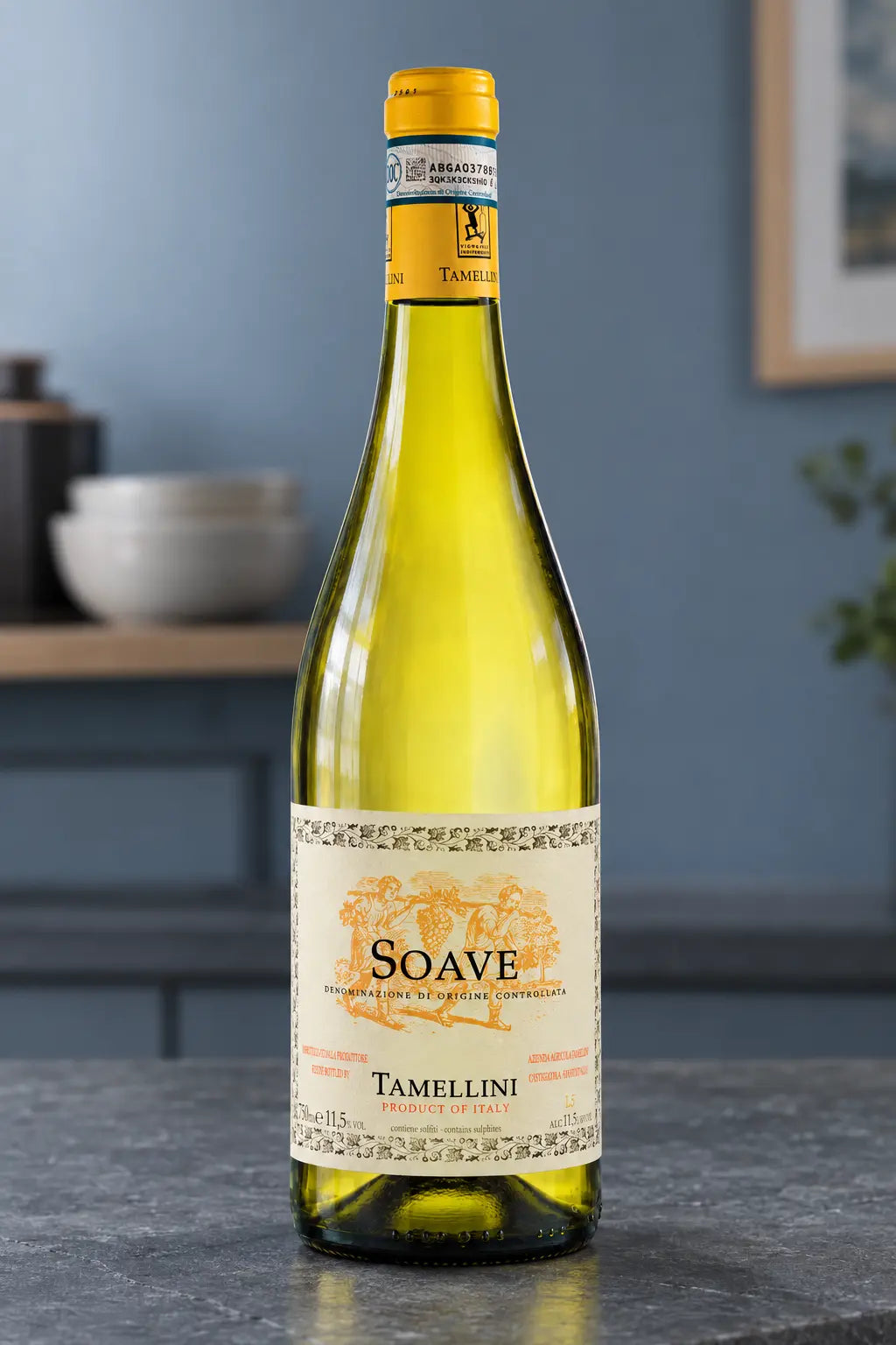 Tamellini Soave 2025 750mL bottle of white wine from Soave Veneto, Italy