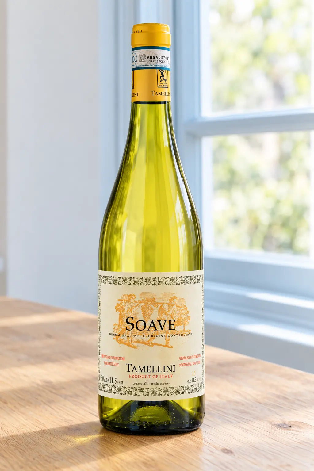 Tamellini Soave 2025 750mL bottle of white wine from Soave Veneto, Italy