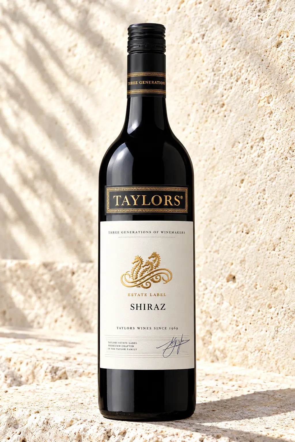 Taylors Estate Shiraz 2024 750mL bottle of red wine from Limestone Coast & Clare Valley