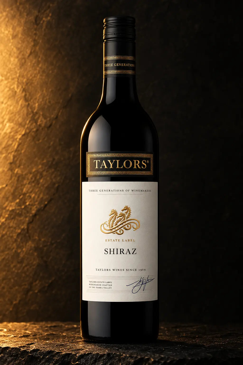 Taylors Estate Shiraz 2024 750mL bottle of red wine from Limestone Coast & Clare Valley