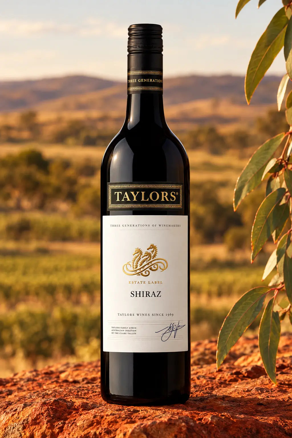 Taylors Estate Shiraz 2024 750mL bottle of red wine from Limestone Coast & Clare Valley