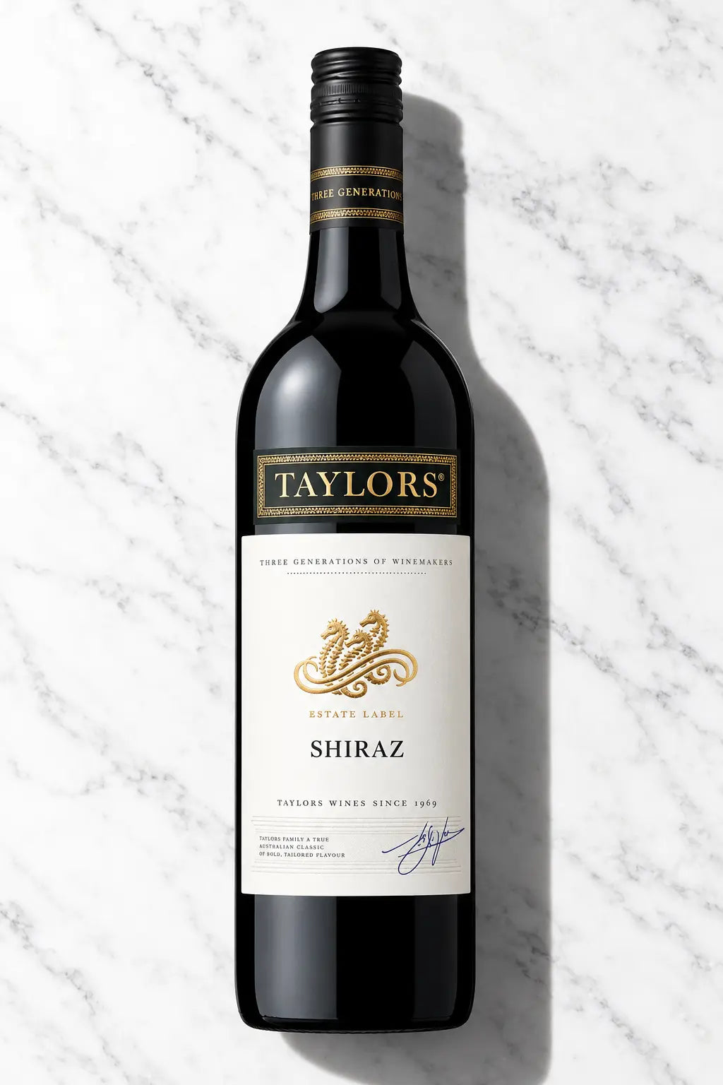 Taylors Estate Shiraz 2024 750mL bottle of red wine from Limestone Coast & Clare Valley