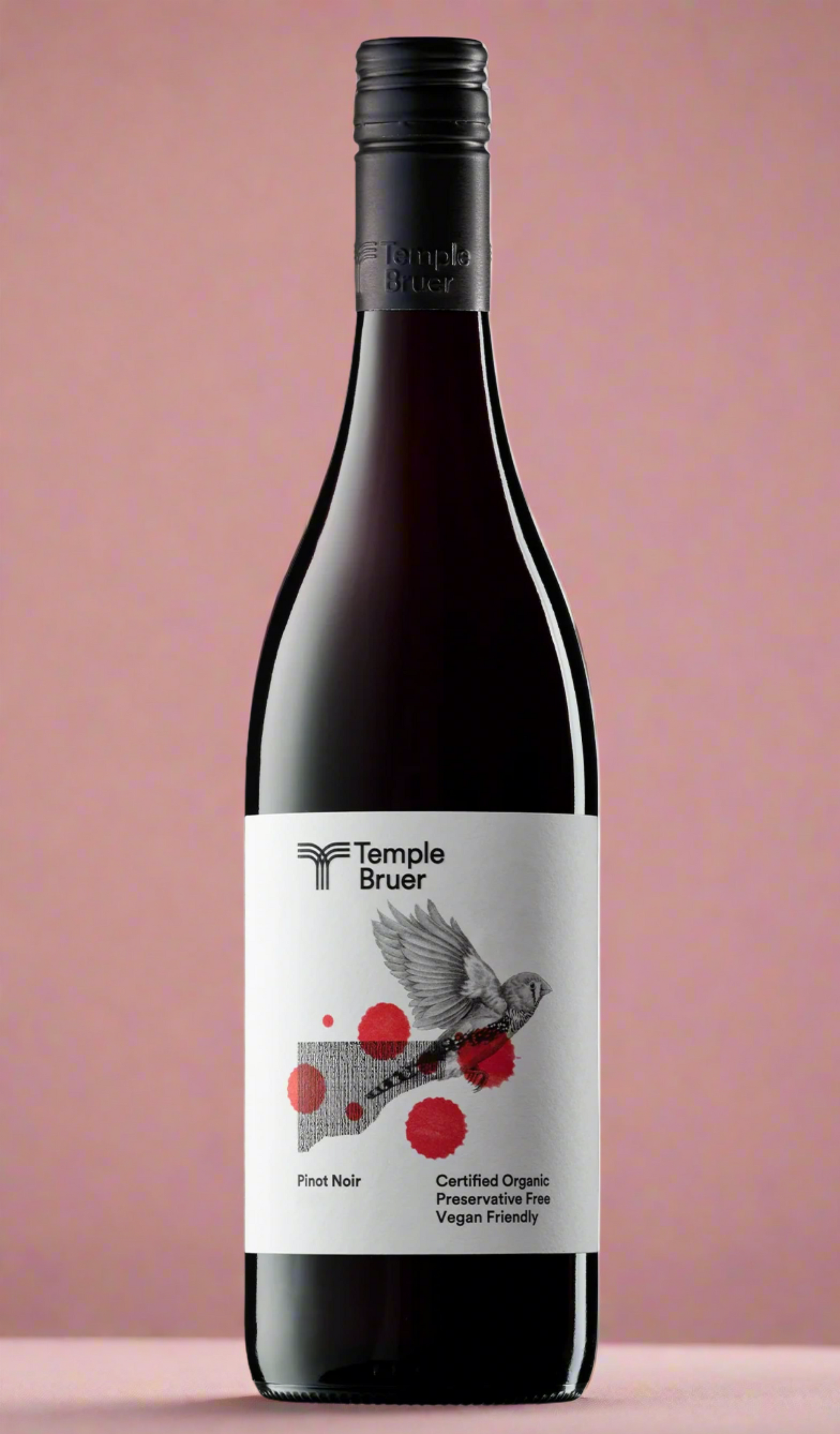 Find out more, explore the range and buy Temple Bruer Pinot Noir 2024 (Preservative Free, Organic, Vegan) available at Wine Sellers Direct - Australia's independent liquor specialists.