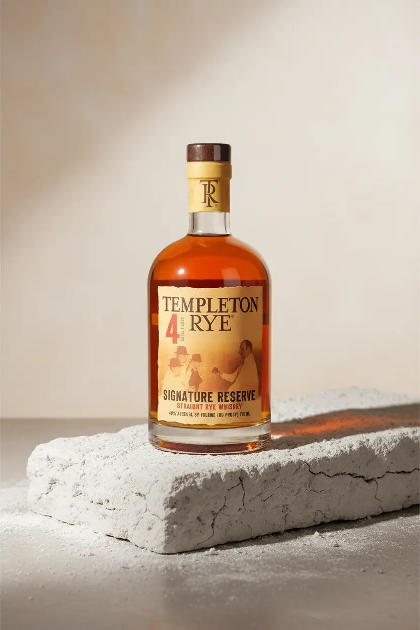 Buy Templeton Signature Reserve Straight Rye Whiskey 4YO 700ml online at Wine Sellers Direct's best prices.