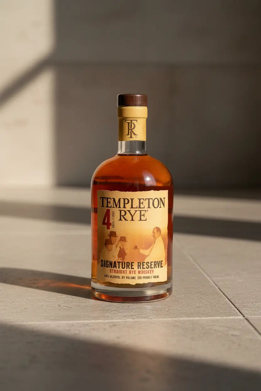 Buy Templeton Signature Reserve Straight Rye Whiskey 4YO 700ml online at Wine Sellers Direct's best prices.