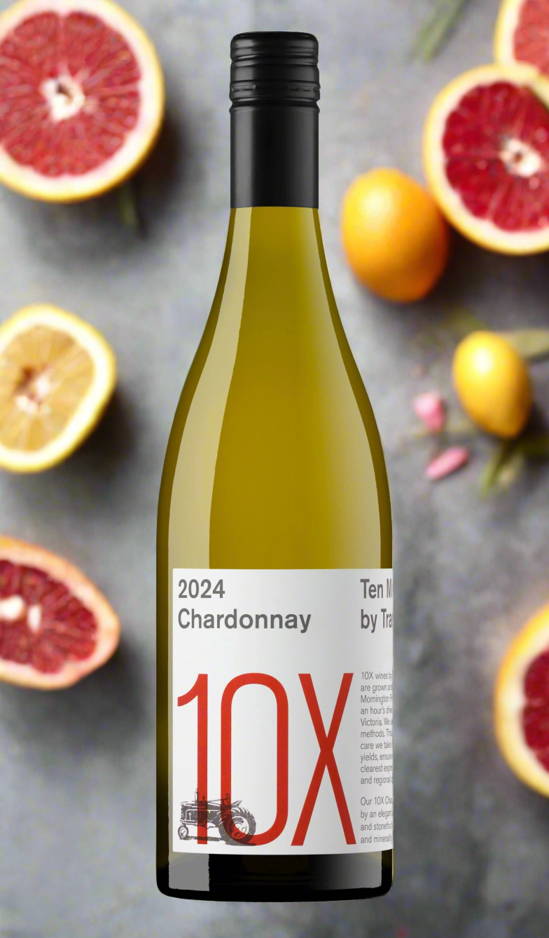 Find out more or buy Ten Minutes by Tractor Ten X Chardonnay 2024 (Mornington) available at Wine Sellers Direct's best prices.