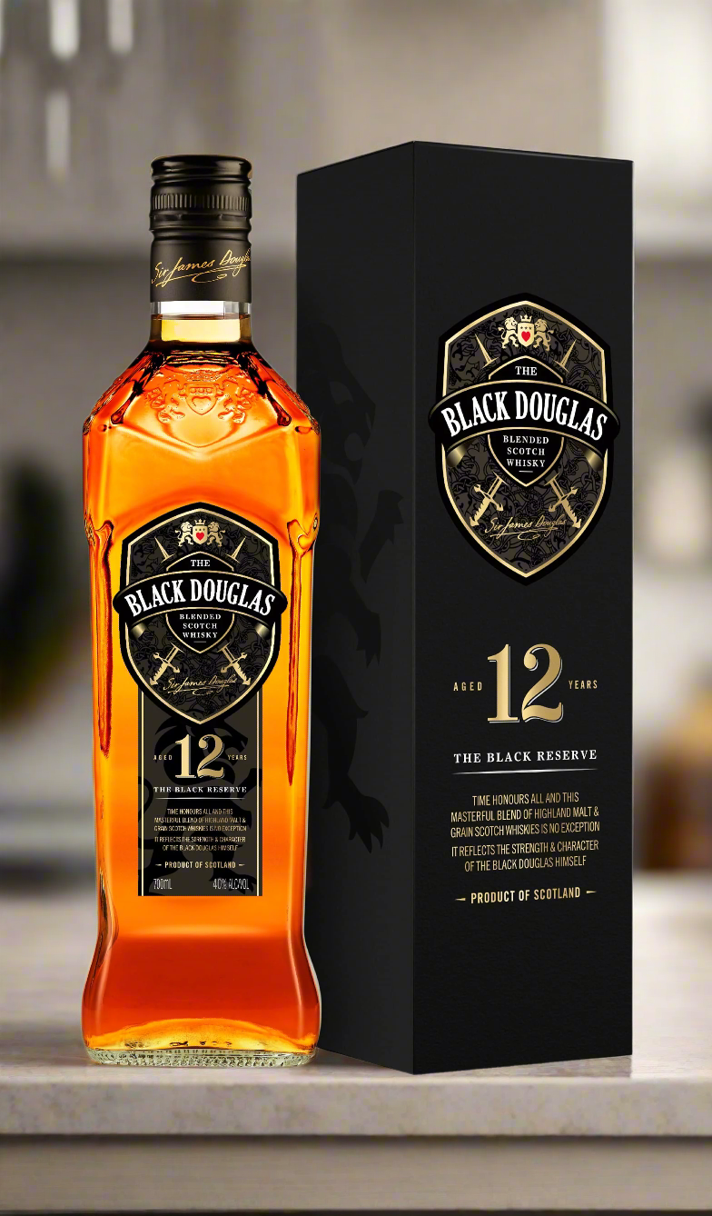 Find out more and buy The Black Douglas 12 Year Old Scotch Whisky 700mL available at Wine Sellers Direct's best prices.