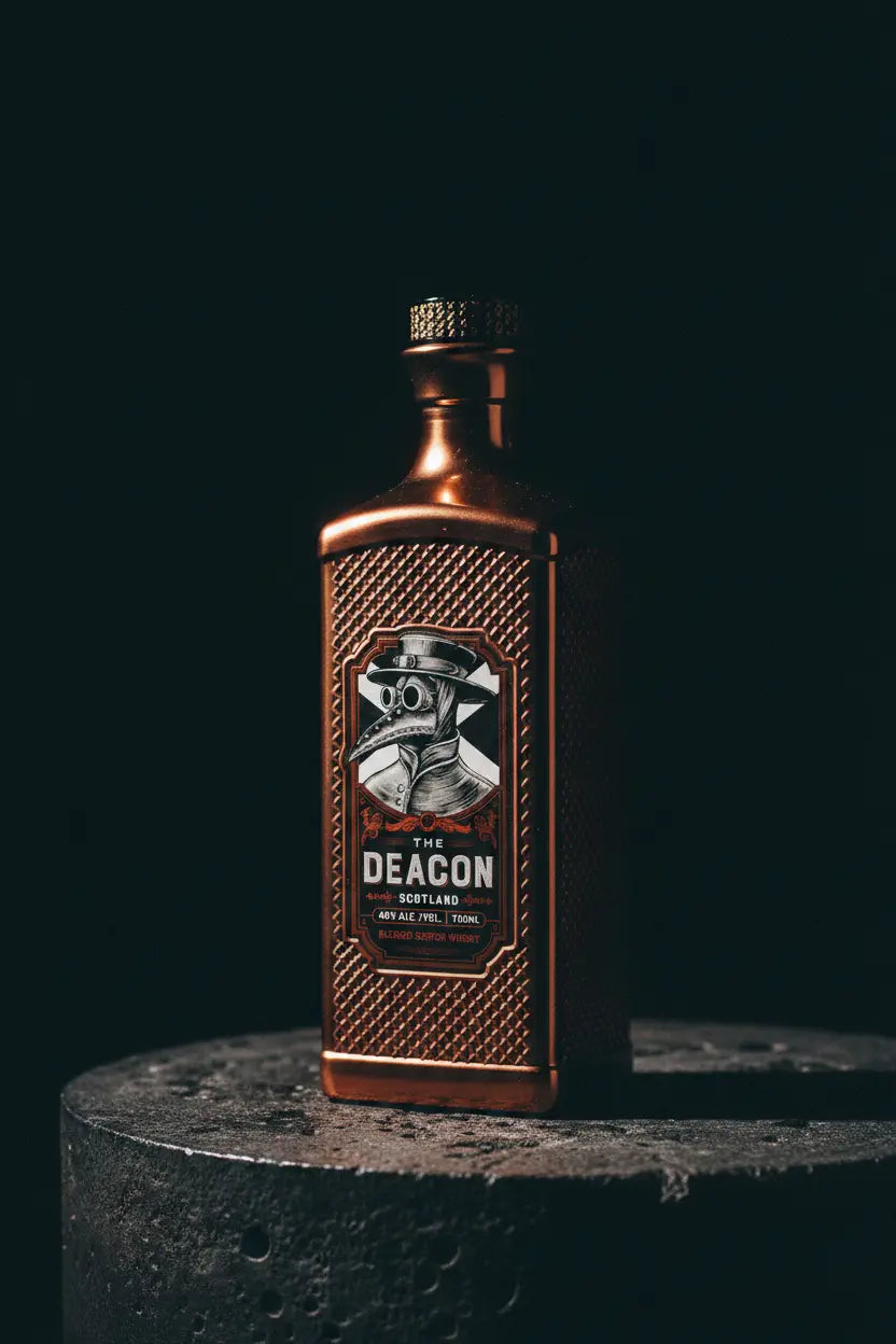 The Deacon Blended Scotch Whisky 700mL bronze bottle.