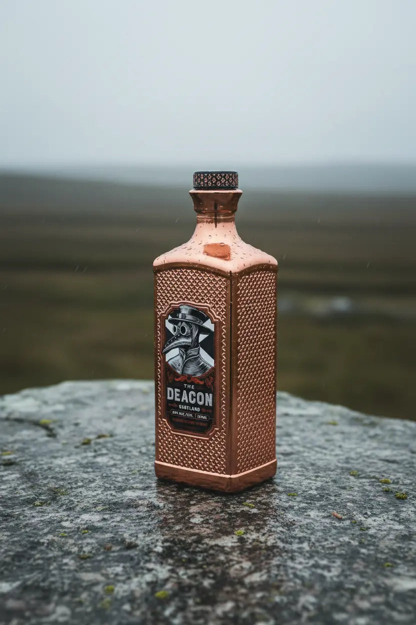 The Deacon Blended Scotch Whisky 700mL bronze bottle.