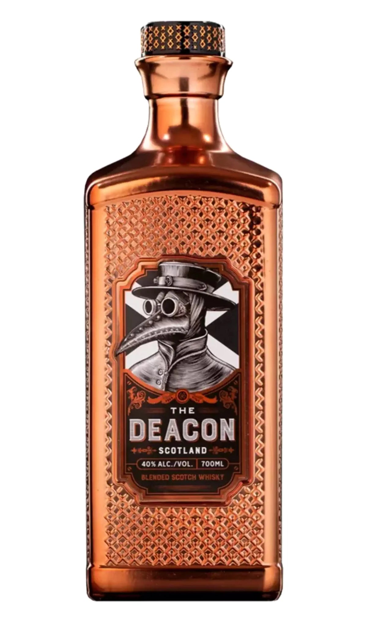 The Deacon Blended Scotch Whisky 700mL bronze bottle.