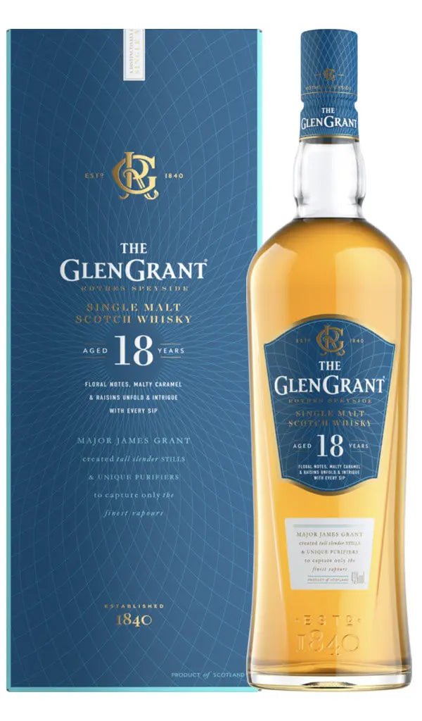Buy Glen Grant 18 Year Old Single Malt Scotch 1L Speyside online at Wine Sellers Direct's best prices.