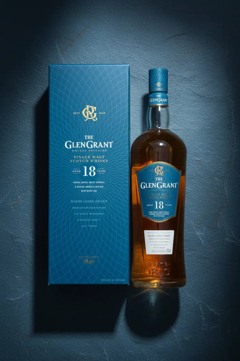 Find out more or buy The Glen Grant 18 Year Old 700ml Scotch Whisky (Speyside) online at Wine Sellers Direct.