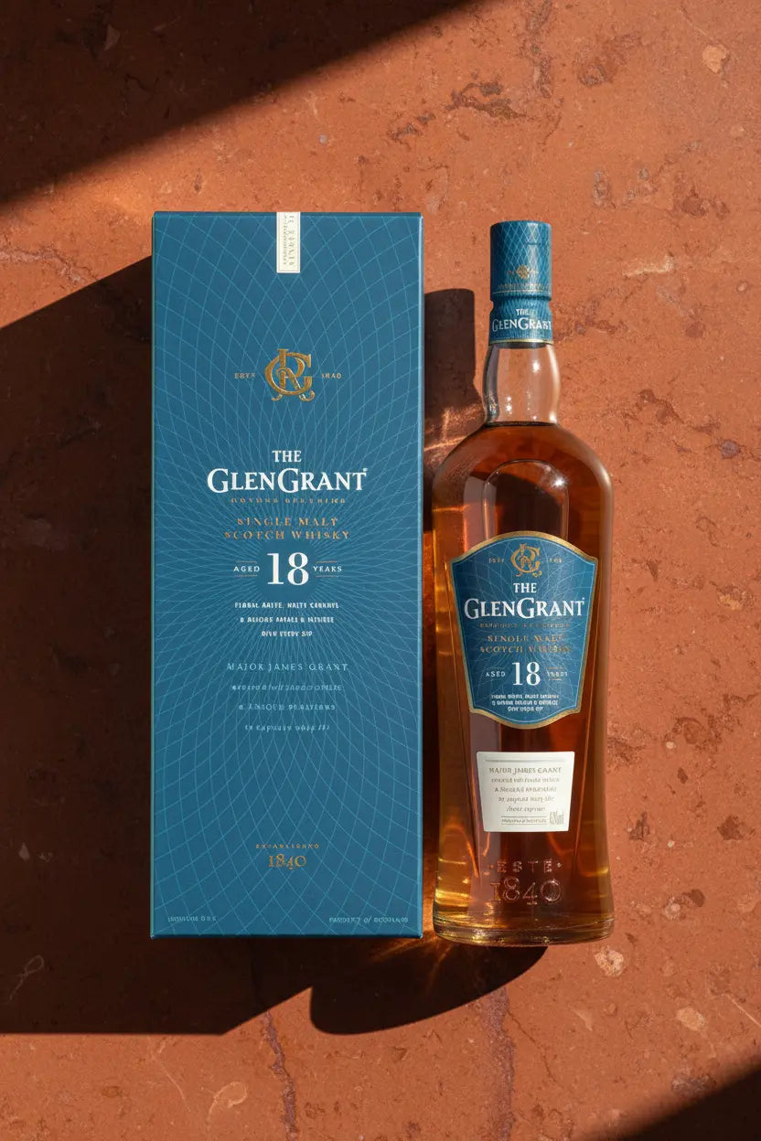 Find out more or buy The Glen Grant 18 Year Old 700ml Scotch Whisky (Speyside) online at Wine Sellers Direct.