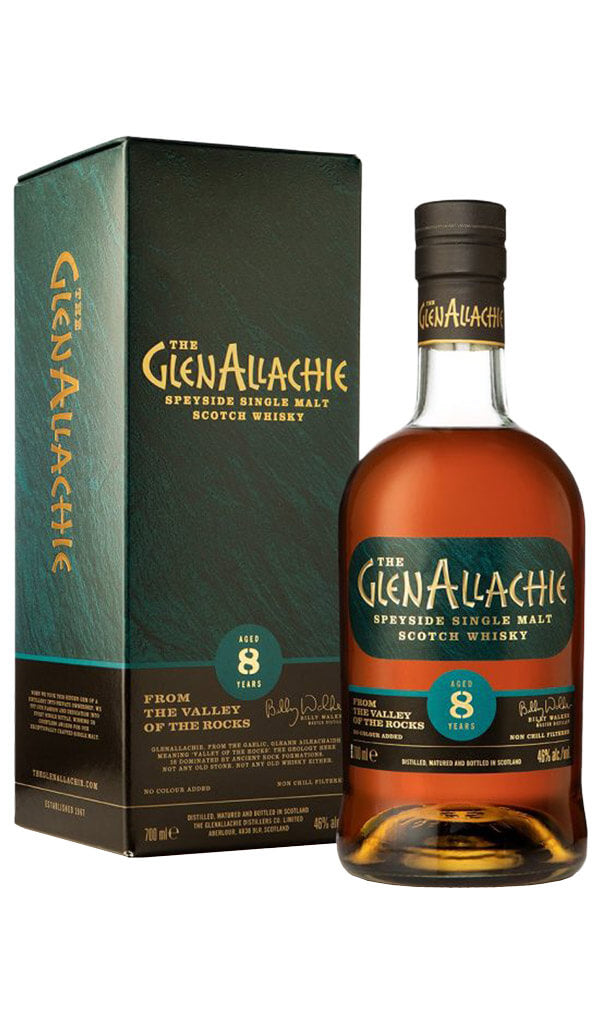 Find out more, explore the range and purchase The GlenAllachie 8 Year Old Single Malt Scotch Whisky 700ml available online at Wine Sellers Direct - Australia's independent liquor specialists.