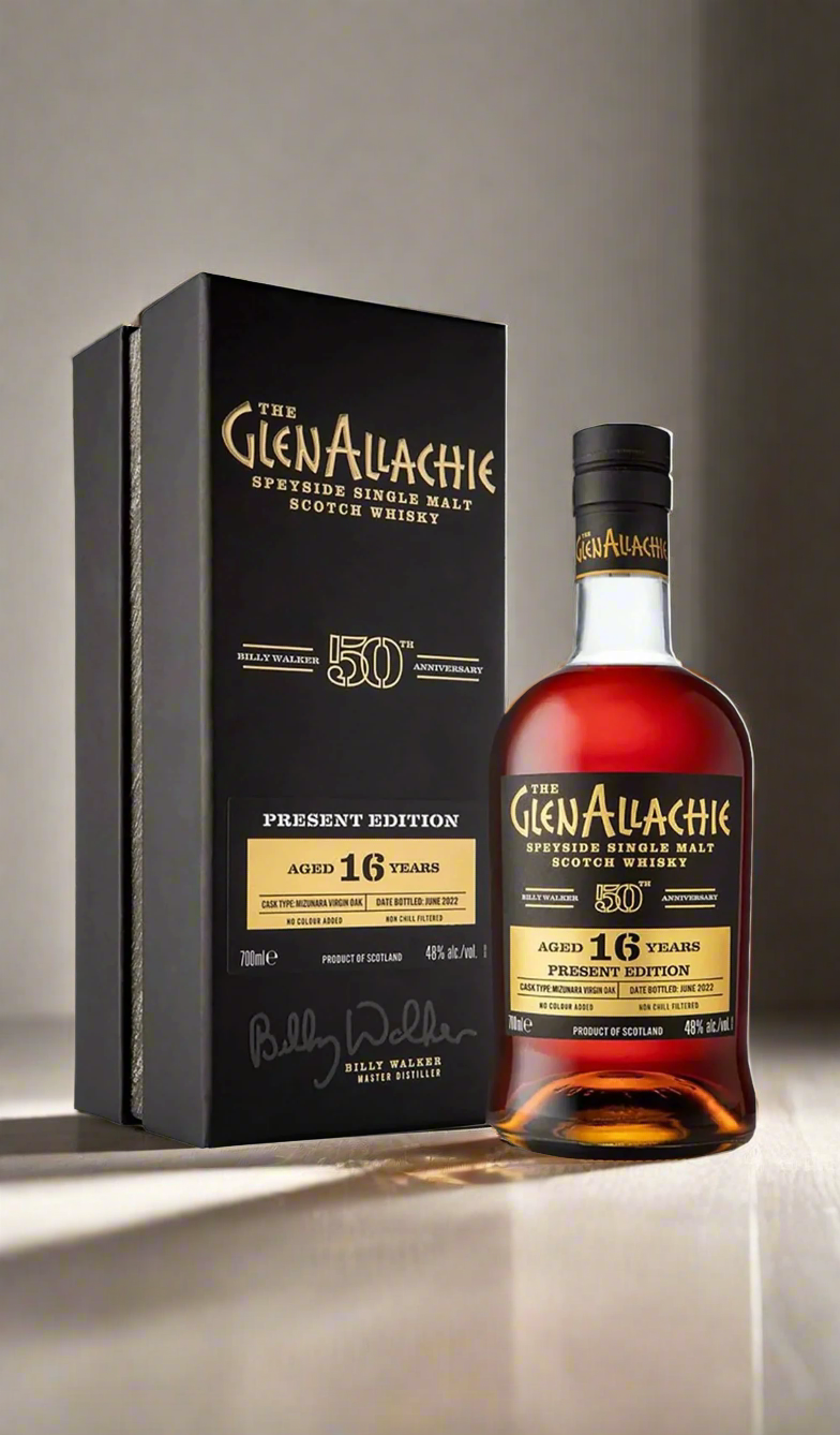 The GlenAllachie Billy Walker Present Edition 50th Anniversary 16 Year Old (Scotland)