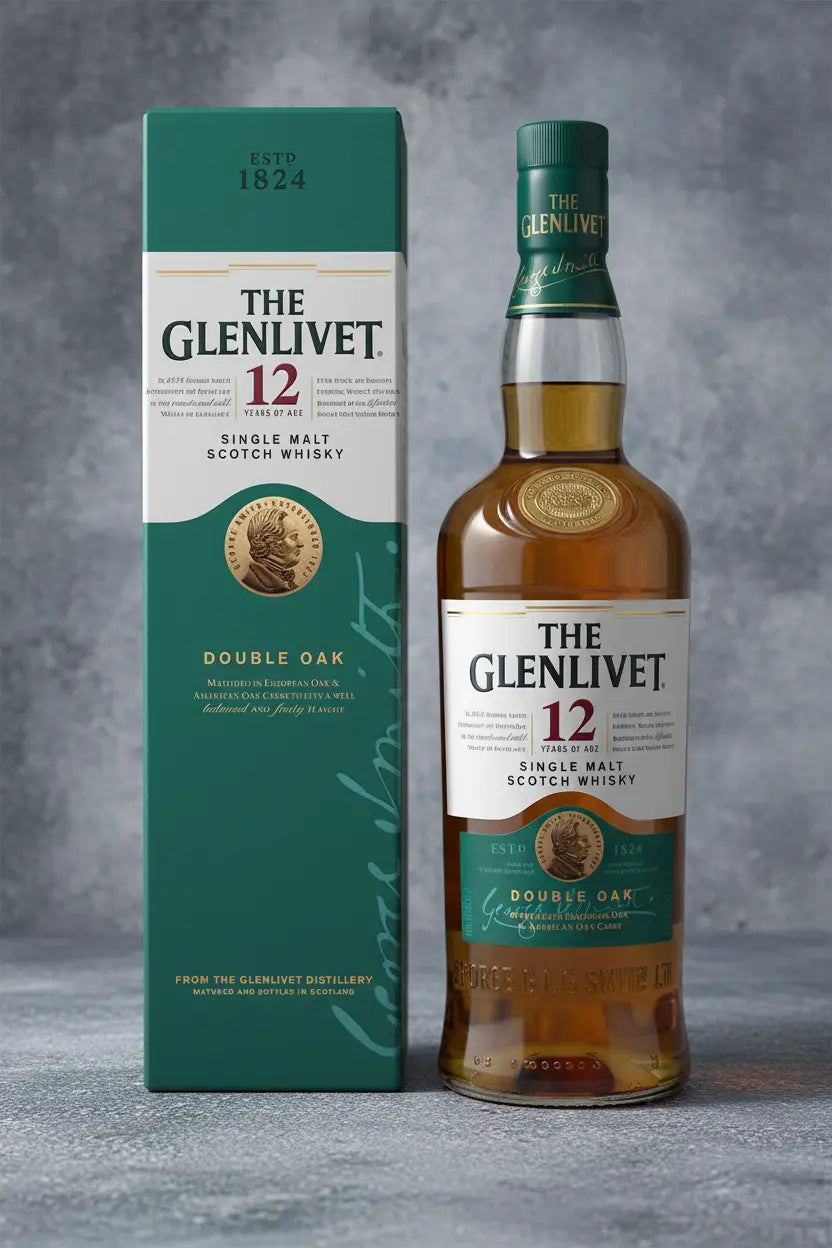 Find out more or buy The Glenlivet 12 Year Old Double Oak Single Malt 700ml (Scotch Whisky) online at Wine Sellers Direct.