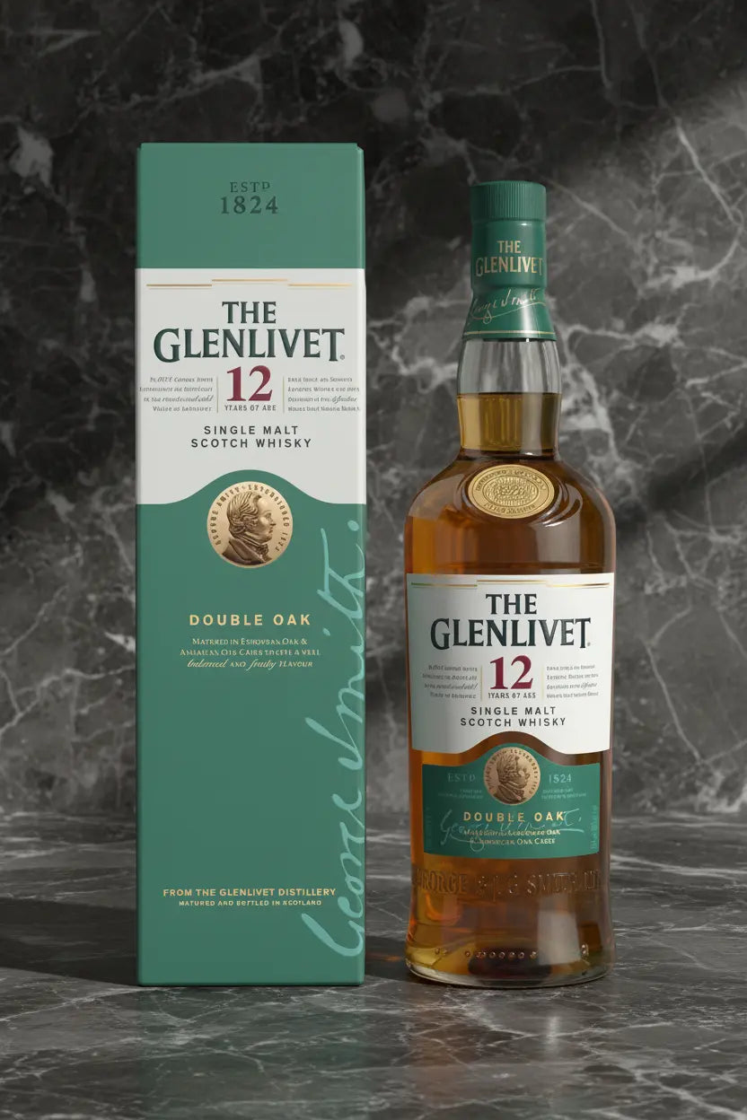 Find out more or buy The Glenlivet 12 Year Old Double Oak Single Malt 700ml (Scotch Whisky) online at Wine Sellers Direct.