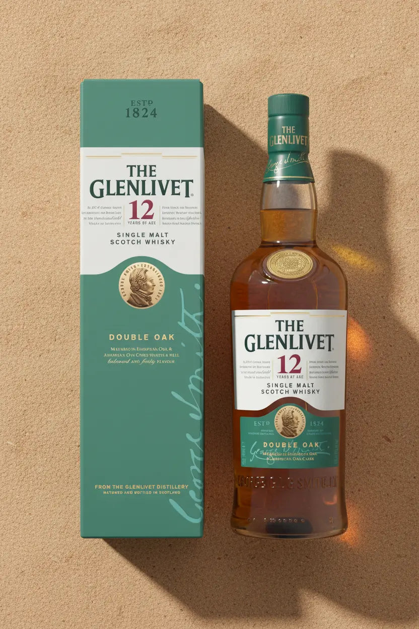 Find out more or buy The Glenlivet 12 Year Old Double Oak Single Malt 700ml (Scotch Whisky) online at Wine Sellers Direct.