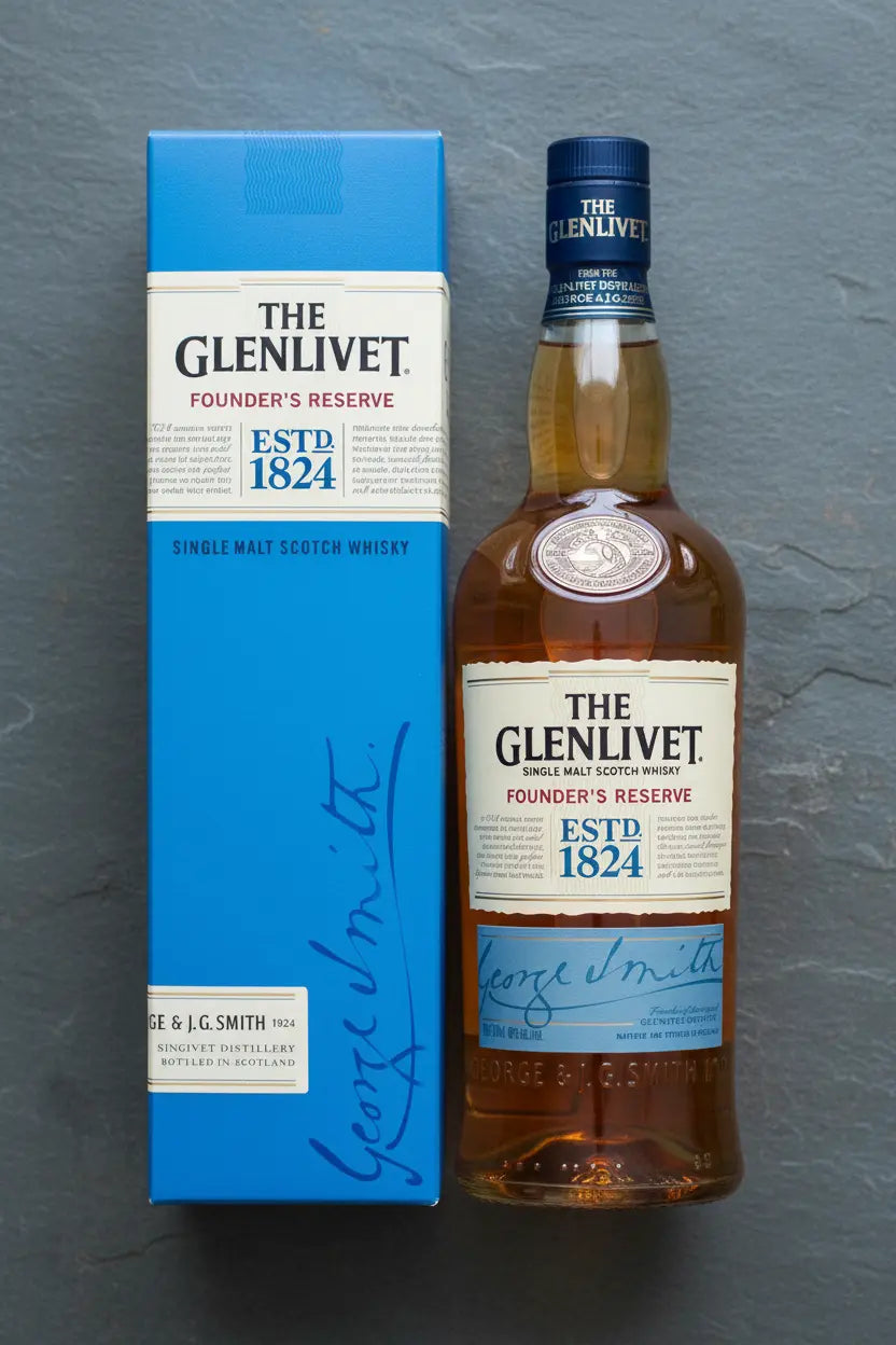 Find out more or buy The Glenlivet Founder's Reserve Single Malt Scotch Whisky 700ml online at Wine Sellers Direct.