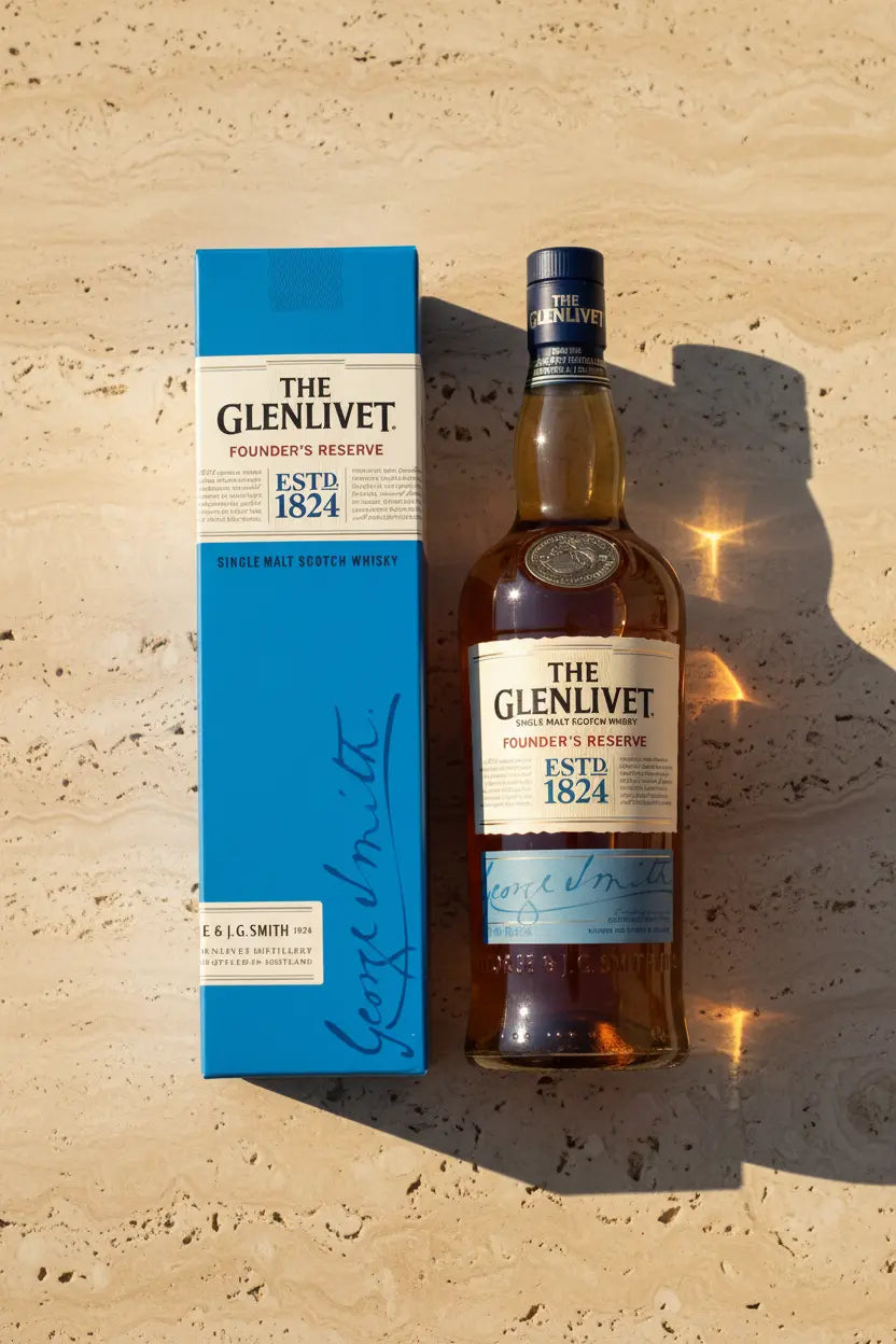 Find out more or buy The Glenlivet Founder's Reserve Single Malt Scotch Whisky 700ml online at Wine Sellers Direct.