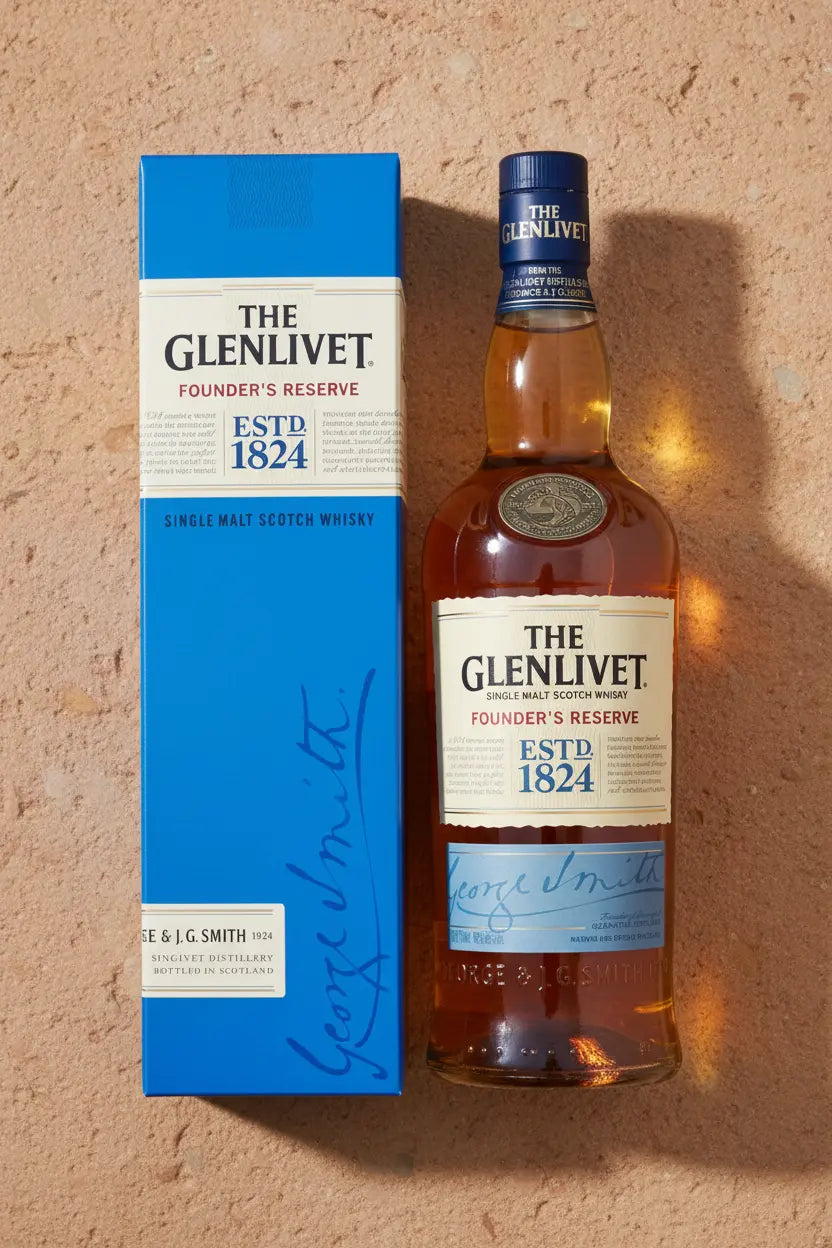 Find out more or buy The Glenlivet Founder's Reserve Single Malt Scotch Whisky 700ml online at Wine Sellers Direct.