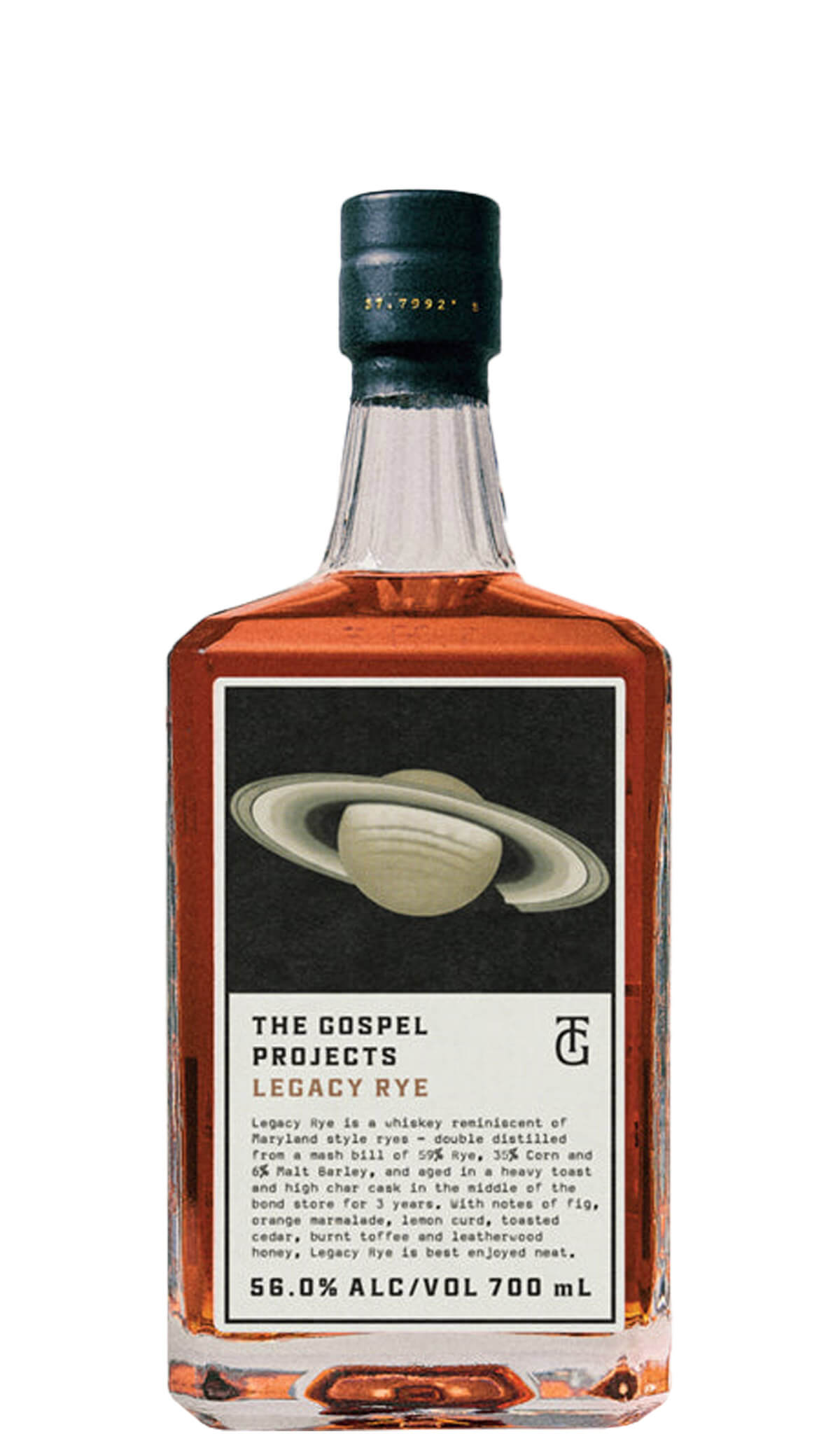 Find out more, explore the range and buy The Gospel Projects Legacy Rye 700mL available online at Wine Sellers Direct - Australia's independent liquor specialists.