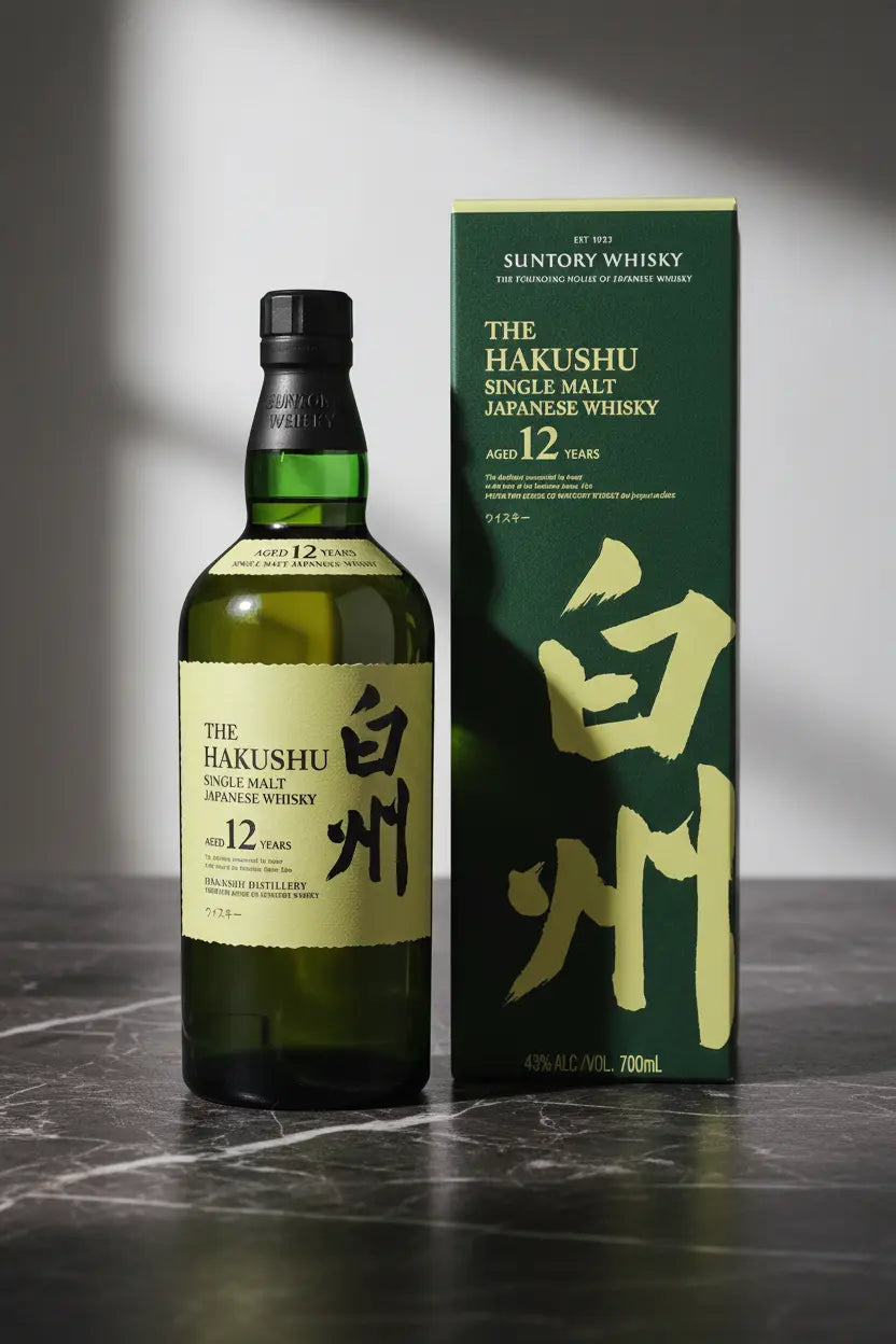 Find out more or buy Suntory Hakushu 12 Year Old 700ml Japanese Whisky online at Wine Sellers Direct's best prices.