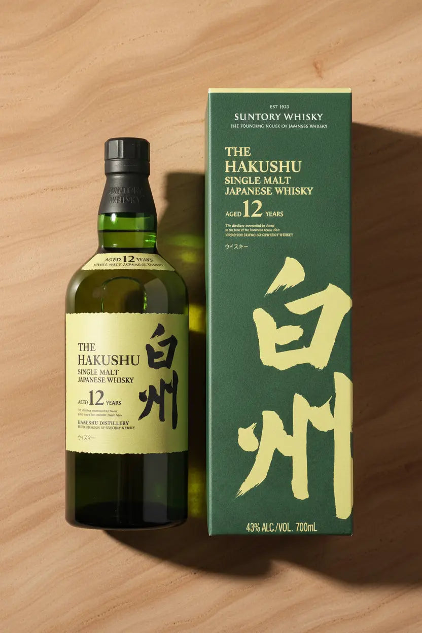 Find out more or buy Suntory Hakushu 12 Year Old 700ml Japanese Whisky online at Wine Sellers Direct's best prices.