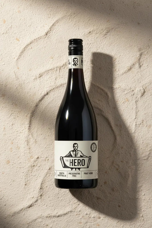 Buy The Hero Preservative Free Pinot Noir 2025 available at Wine Sellers Direct's best prices.