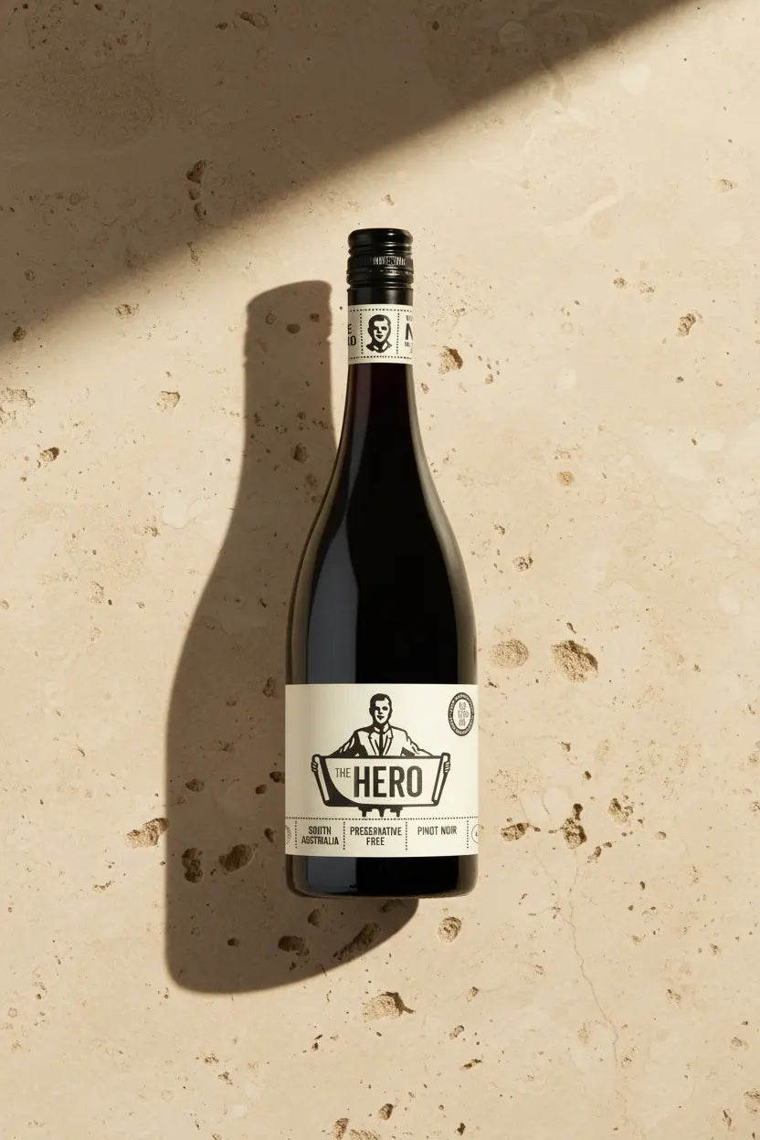 Buy The Hero Preservative Free Pinot Noir 2025 available at Wine Sellers Direct's best prices.