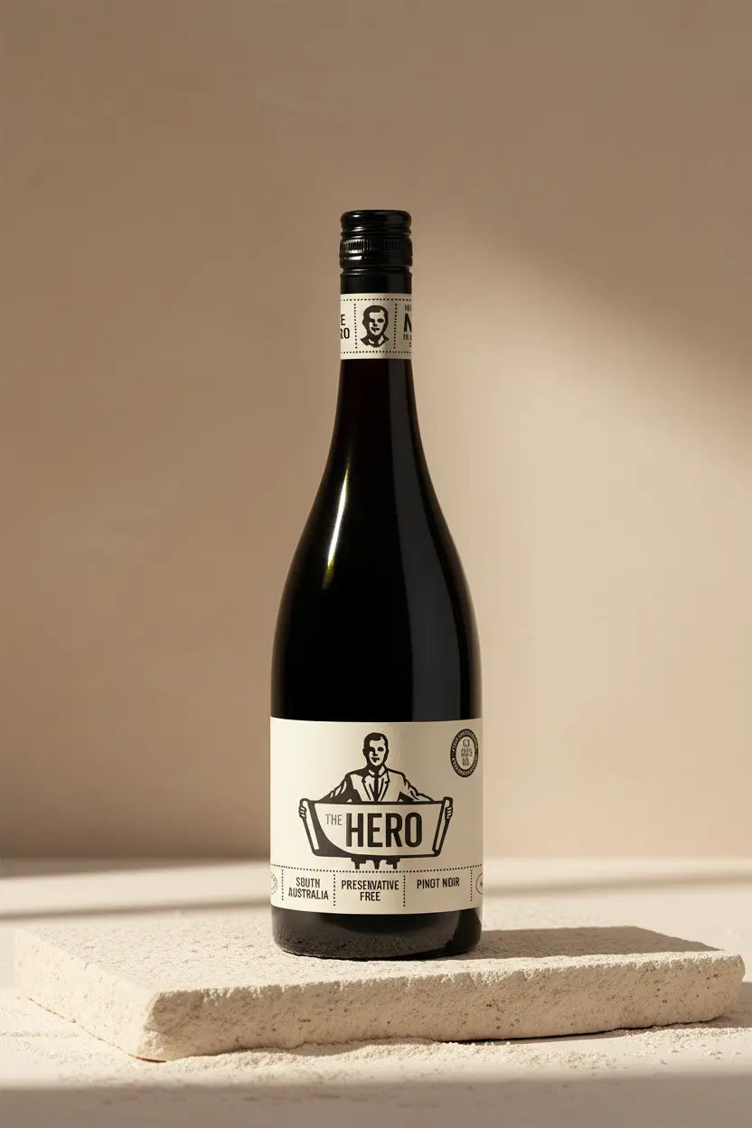 Buy The Hero Preservative Free Pinot Noir 2025 available at Wine Sellers Direct's best prices.