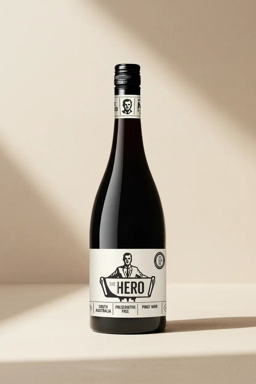 Buy The Hero Preservative Free Pinot Noir 2025 available at Wine Sellers Direct's best prices.
