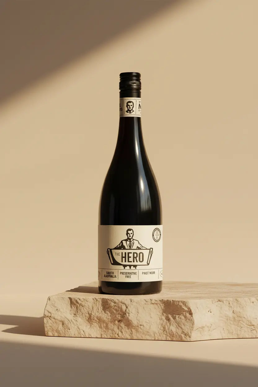 Buy The Hero Preservative Free Pinot Noir 2025 available at Wine Sellers Direct's best prices.