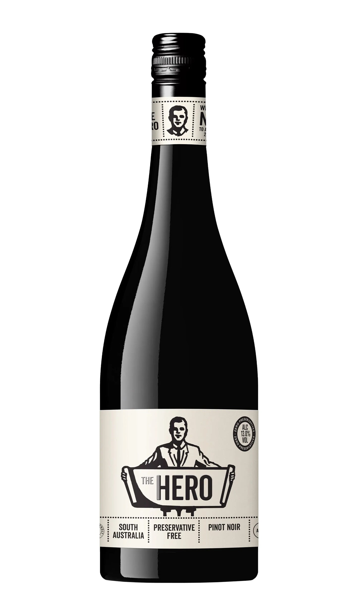 Buy The Hero Preservative Free Pinot Noir 2025 available at Wine Sellers Direct's best prices.