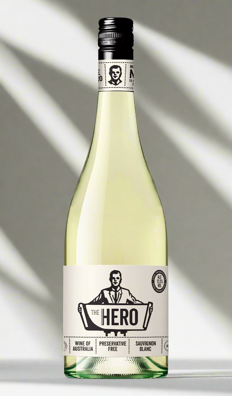 Find out more or buy The Hero Preservative Free Sauvignon Blanc 2023 available at Wine Sellers Direct's best prices - Australia's independent liquor specialists.