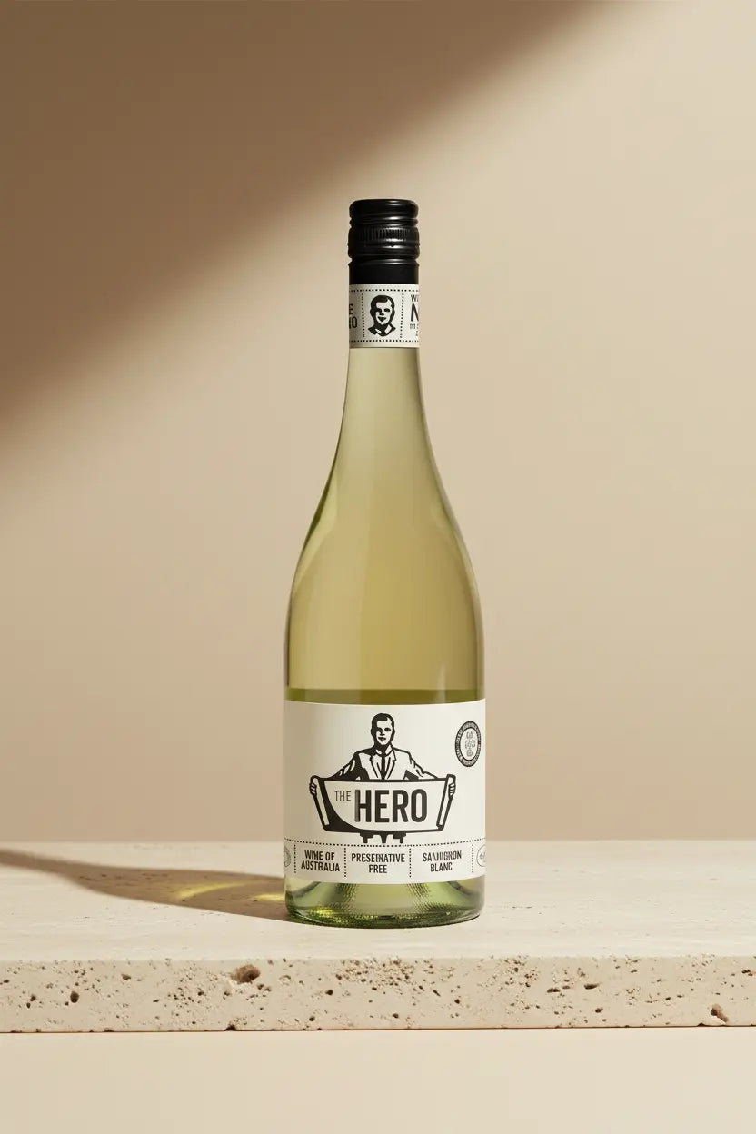 Buy The Hero Preservative Free Sauvignon Blanc 2025 available at Wine Sellers Direct's best prices.