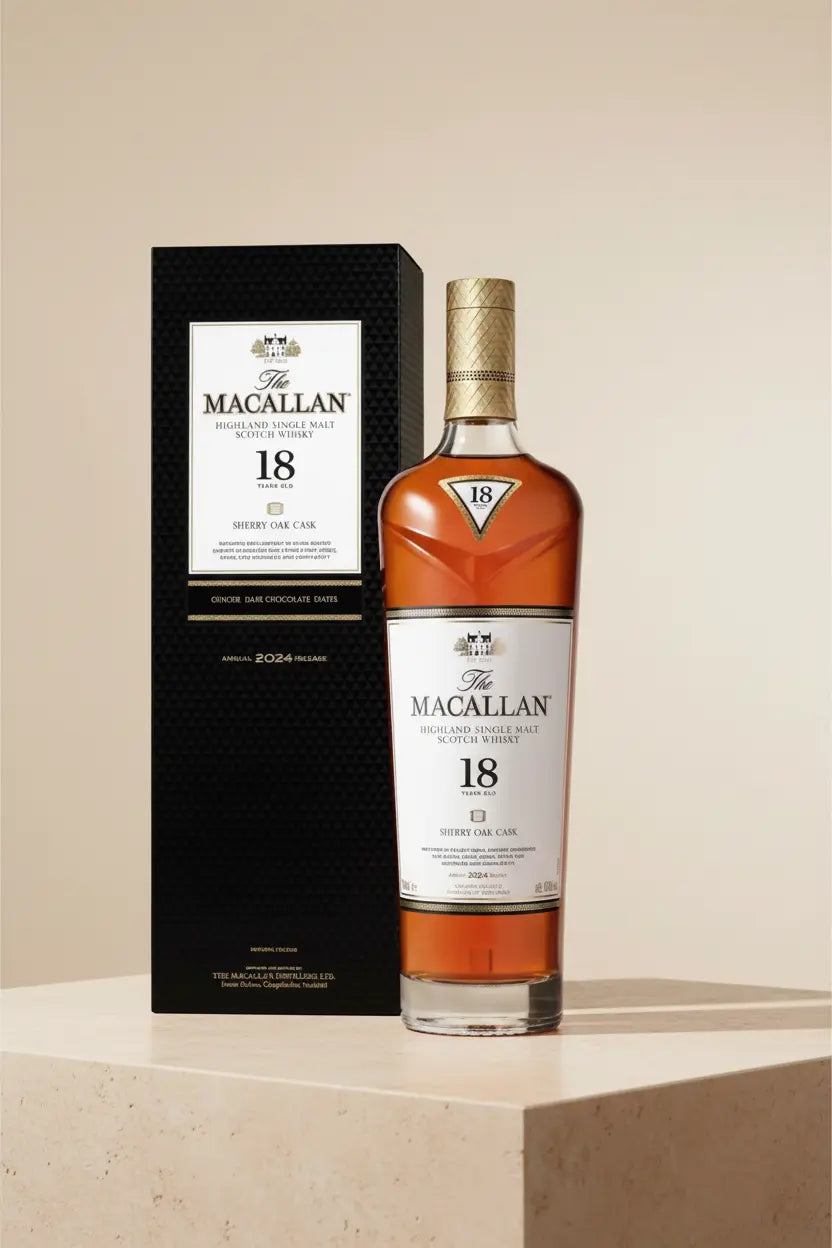 Buy The Macallan Sherry Oak 18 Year Old 2024 Release 700mL online at Wine Sellers Direct's best prices.