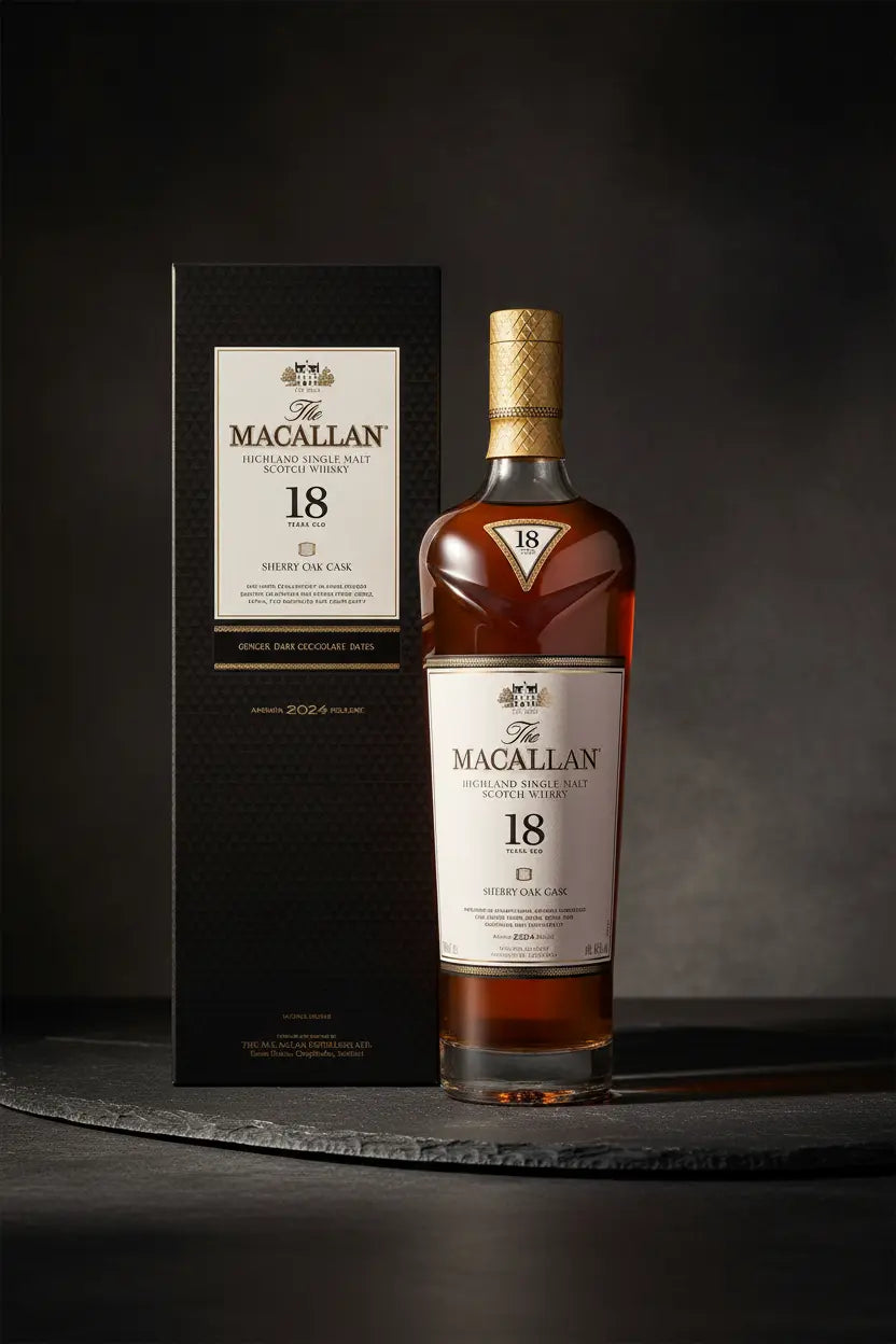 The Macallan Sherry Oak 18YO 2024 Release Scotch Whisky| WSD
