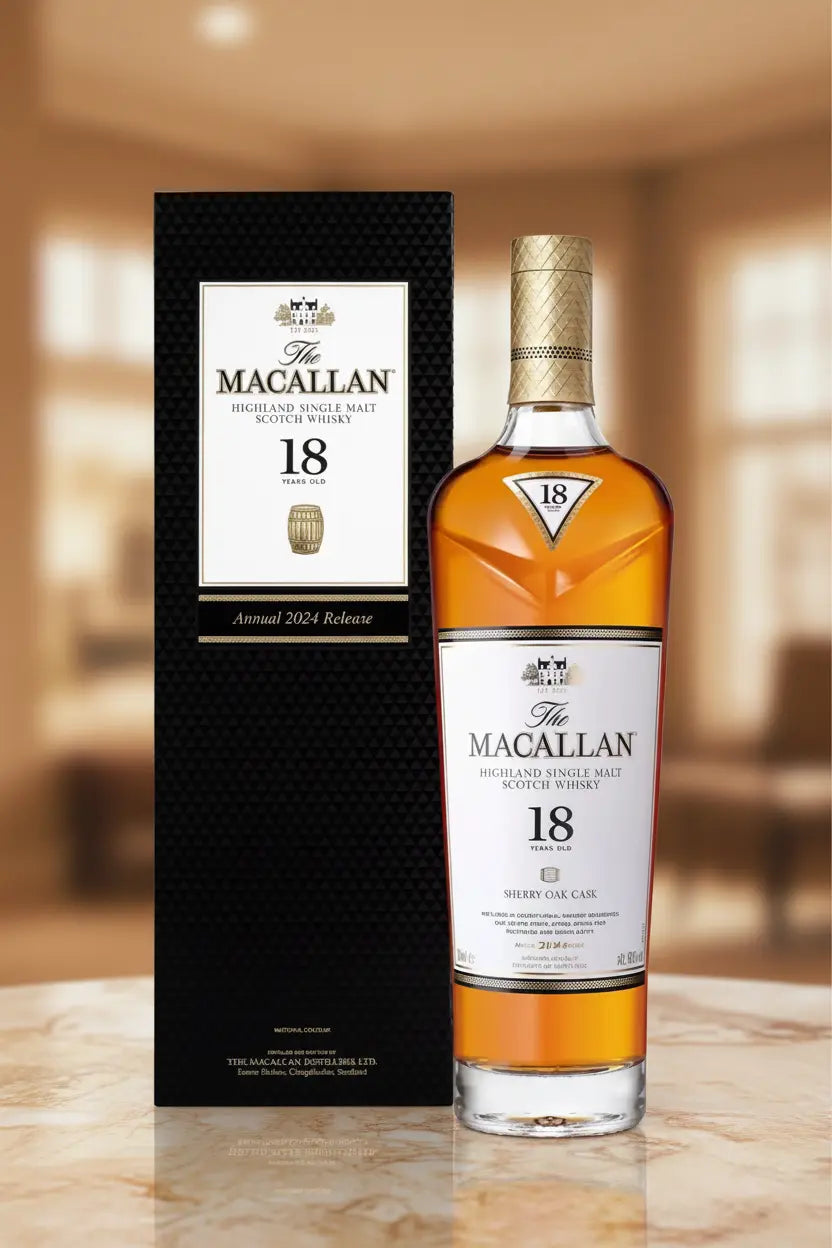 The Macallan Sherry Oak 18YO 2024 Release Scotch Whisky| WSD