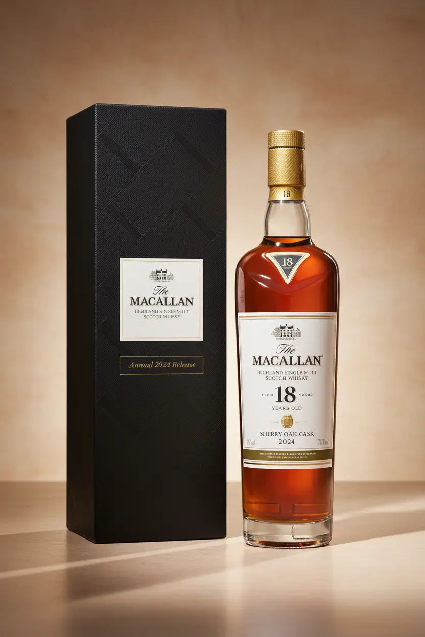 The Macallan Sherry Oak 18YO 2024 Release Scotch Whisky| WSD