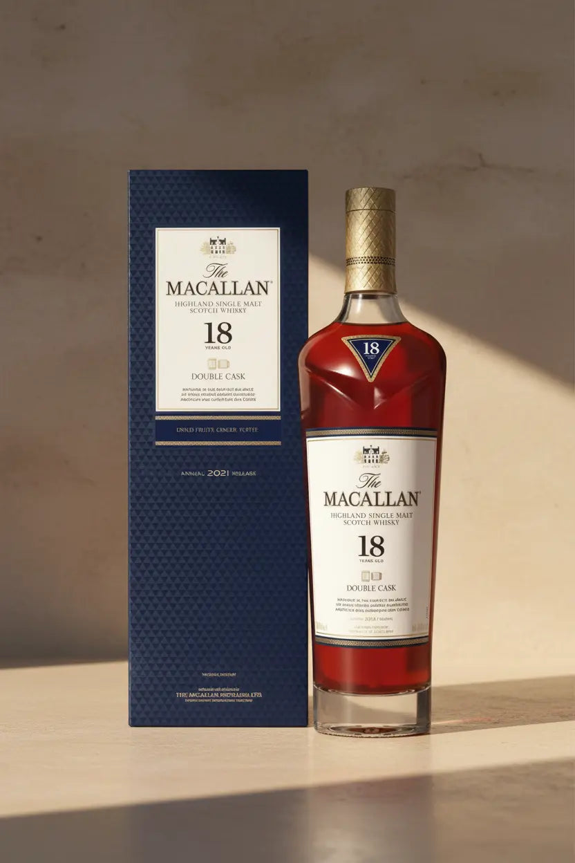 Buy The Macallan 18 Year Old Double Cask Scotch Whisky 700ml online at Wine Sellers Direct's best prices.