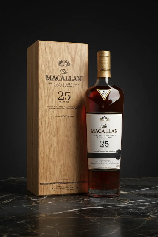 Buy The Macallan Sherry Oak 25 Year Old 2020 Release Scotch Whisky at Wine Sellers Direct's best prices.