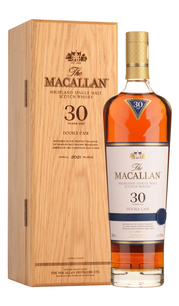 Find out more, explore the range and purchase The Macallan 30 Year Old Double Cask 2021 Release available online at Wine Sellers Direct - Australia's independent liquor specialists.