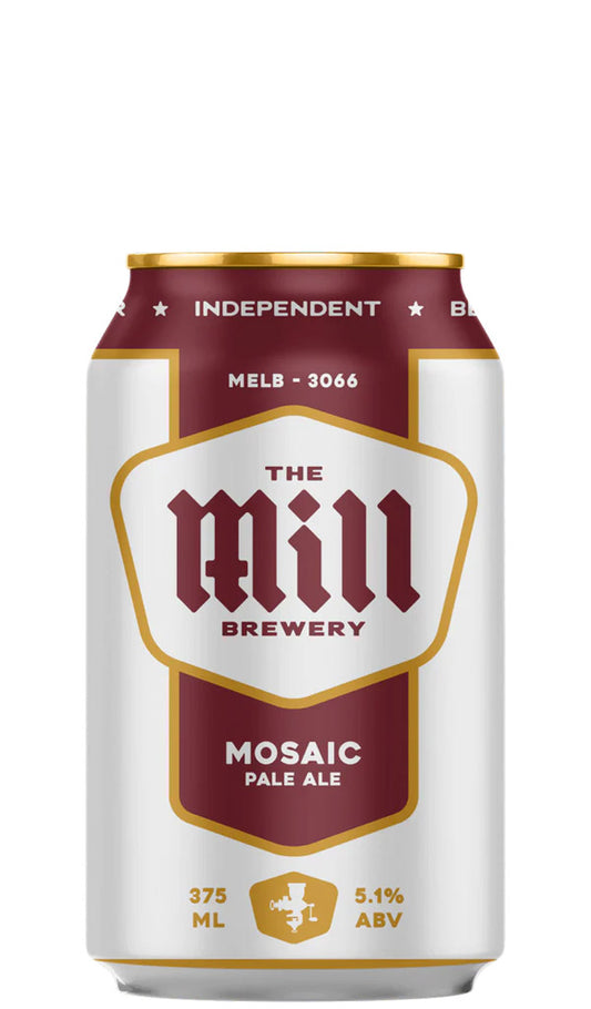 Find out more or buy The Mill Brewery Mosaic Pale Ale 375mL available online at Wine Sellers Direct - Australia's independent liquor specialists.